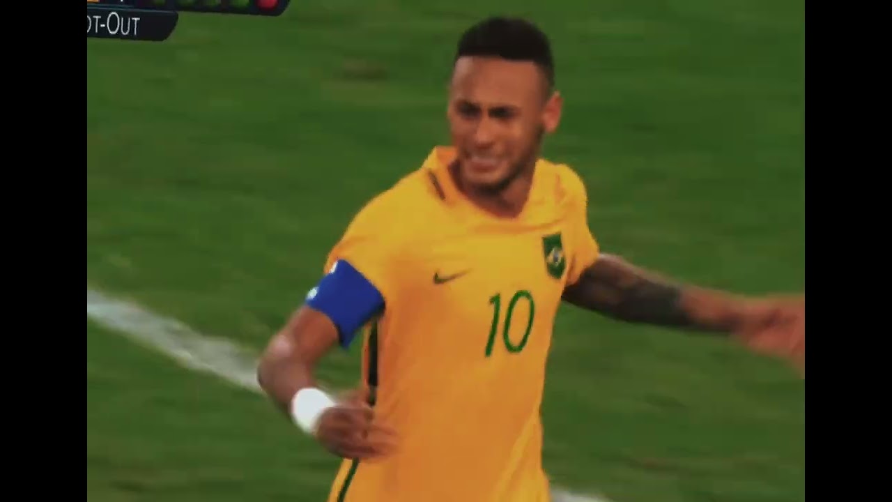 Neymar wins his first gold medal for Brazil against Germany #shorts