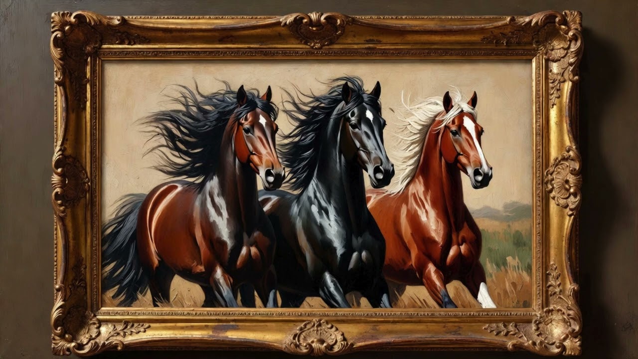 Frame TV Art : Majestic Horses