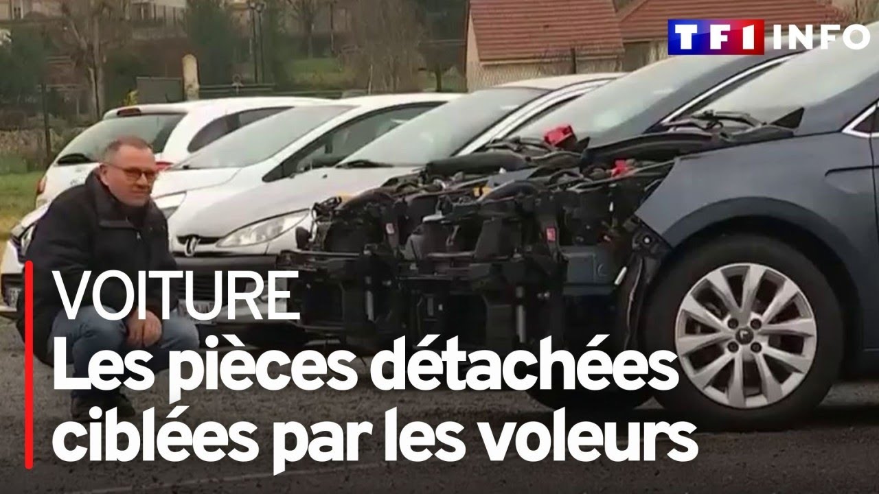 R&eacute;troviseurs, capots, phares : les pi&egrave;ces d&eacute;tach&eacute;es des voitures cibl&eacute;es par les voleurs