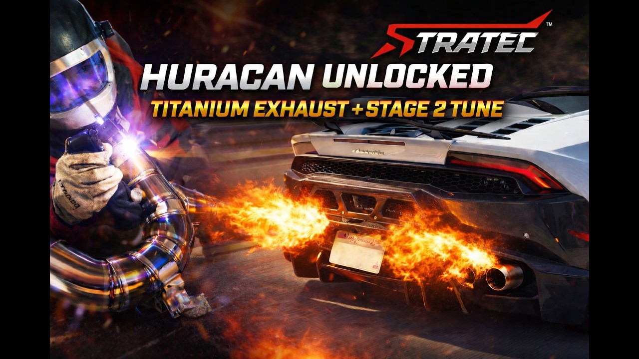 745HP!! We UNLOCKED This Huracan… Titanium Exhaust + Stage 2