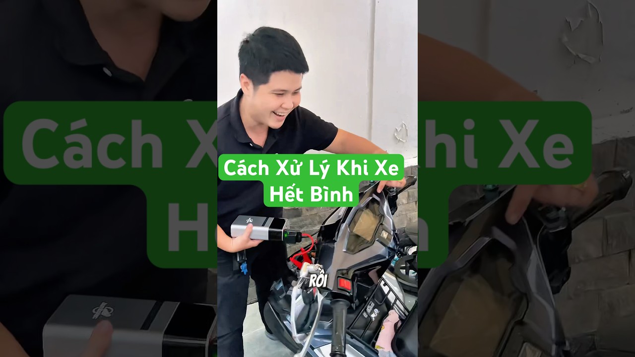 C&aacute;ch Xử L&yacute; Khi Xe Hết B&igrave;nh | CUA Vlog61 #shorts #cuavlog61