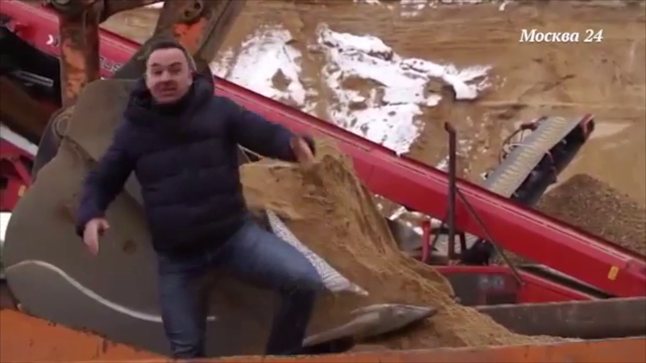 Мобильный грохот Maximus 522 в съёмках программы 