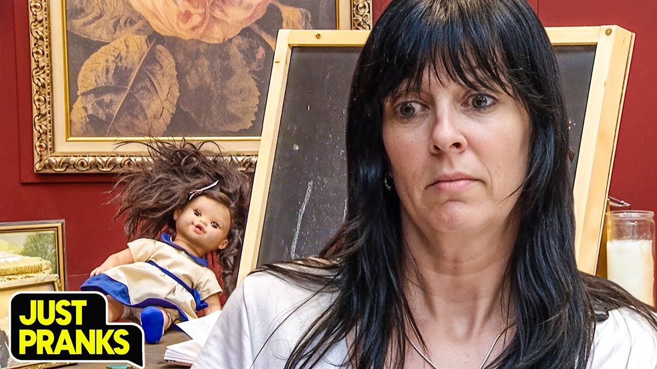 This Creepy Antique Doll Just Wants to Be Saved! 😱🖊️ | Just Pranks