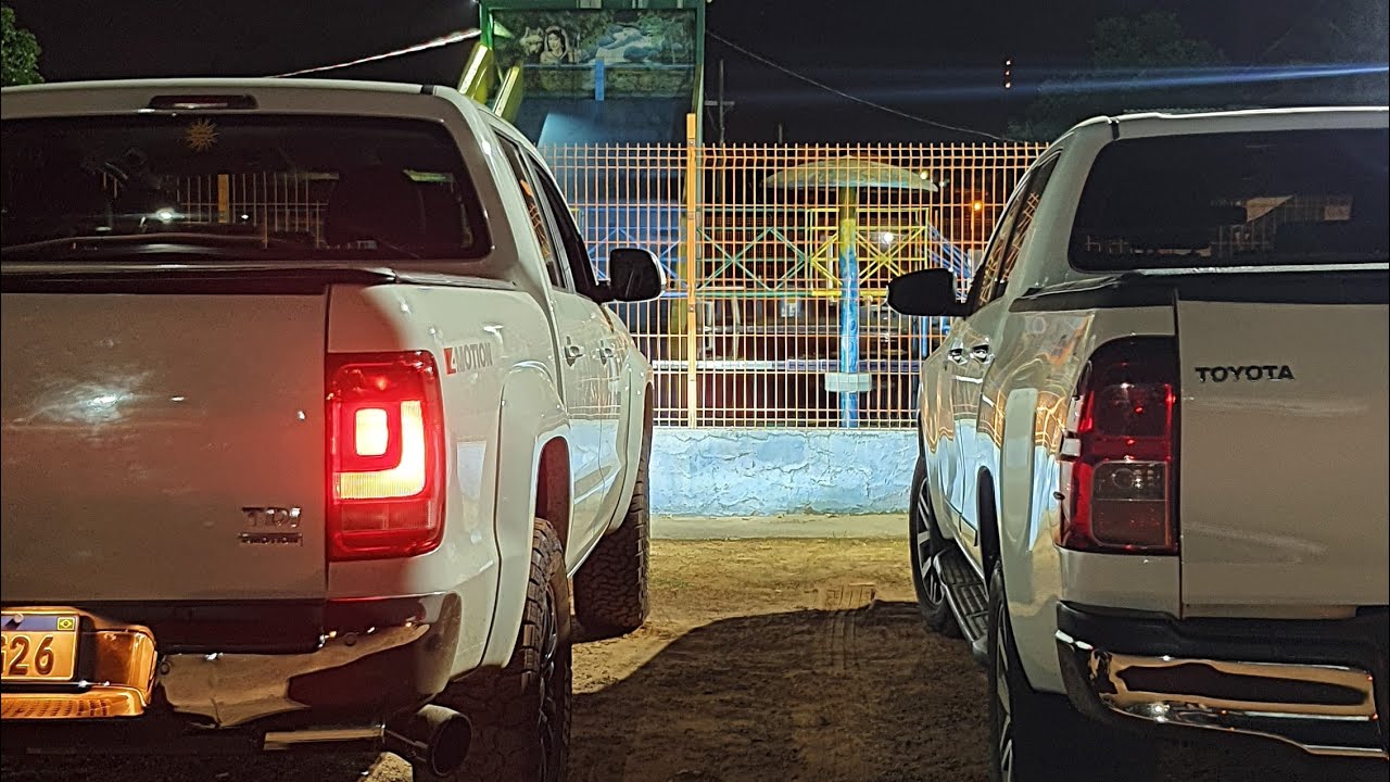 Erguemo 5 cm na Amarok, ficou alta porém... prestou não!