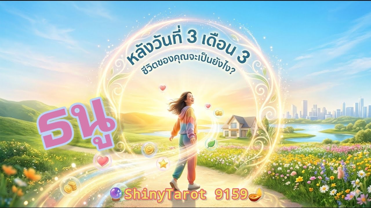 ราศีธนู🕉หลังวันที่ 3 เดือน 3 ชีวิตคุณจะเป็นยังไง? 🔮@ShinyTarot9159 🪔