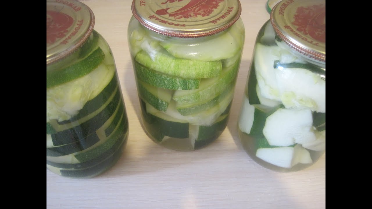 Кабачки на зиму в кисло сладком маринаде с лимонной кислотой
