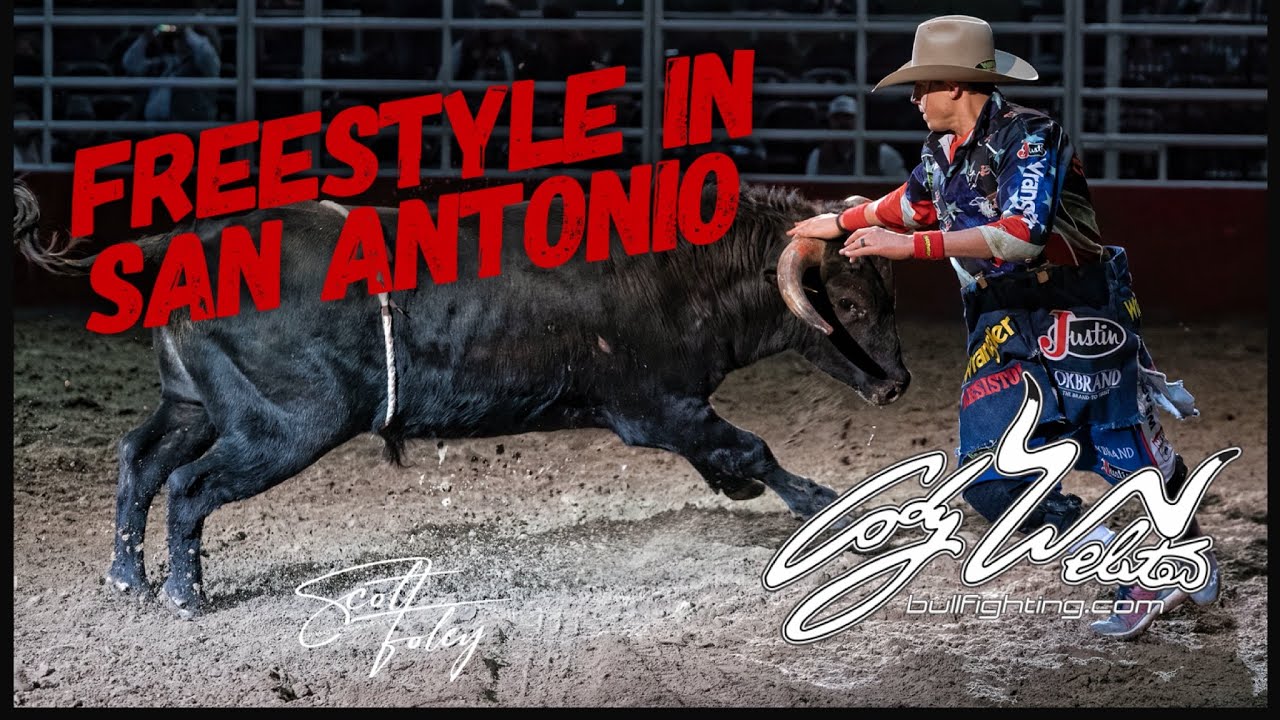 Freestyle Bullfighting in San Antonio 2021- Cody Webster