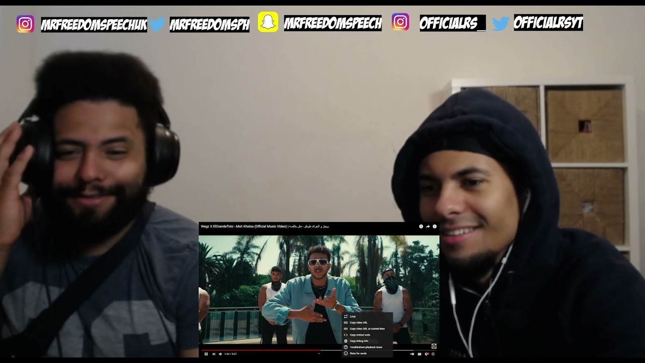 THIS COLLABORATION  🔥 *UK🇬🇧REACTION* 🇪🇬🇲🇦 Wegz X  ElGrandeToto -  MshKhalsa