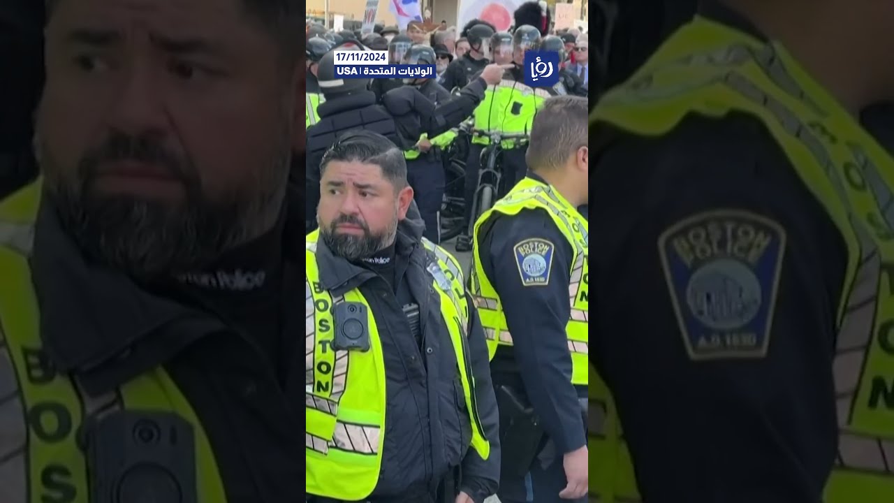 Police arrest counter-protesters at Boston anti-abortion men's march