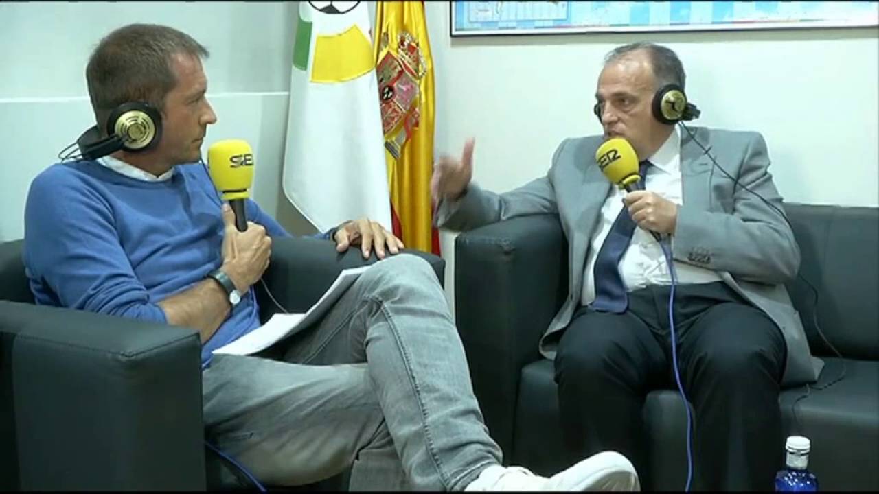 Entrevistas a Javier Tebas en El Larguero [12/10/2016]