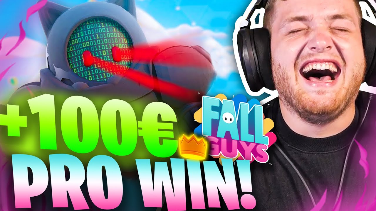 😂😱ER CHEATET zum WIN?! | MAX. BRUCH vorproduziert! FALL GUYS 100€ pro Win!