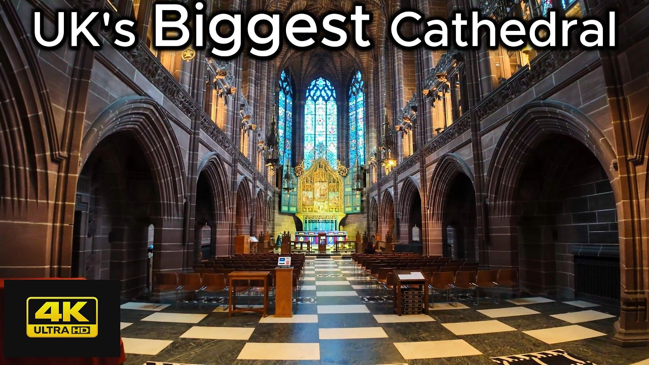 Liverpool Cathedral 4K | Britain's Most Impressive Gothic Interior