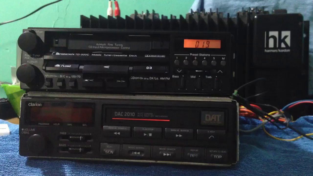 nakamichi td500 - dat clarion