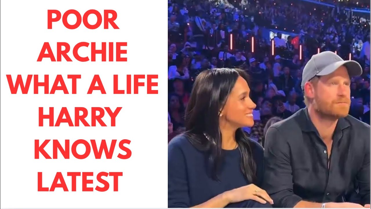 POOR ARCHIE - WHAT SORT OF LIFE IS THIS? #meghan #meghanmarkle #princeharrry