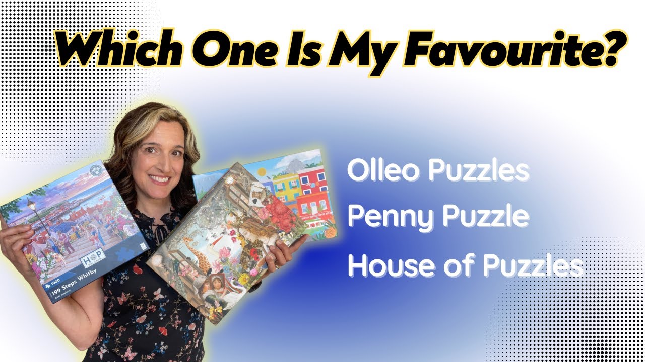 Reviewing Three New Brands at Puzzles Canada - Olleo/Penny/HOP