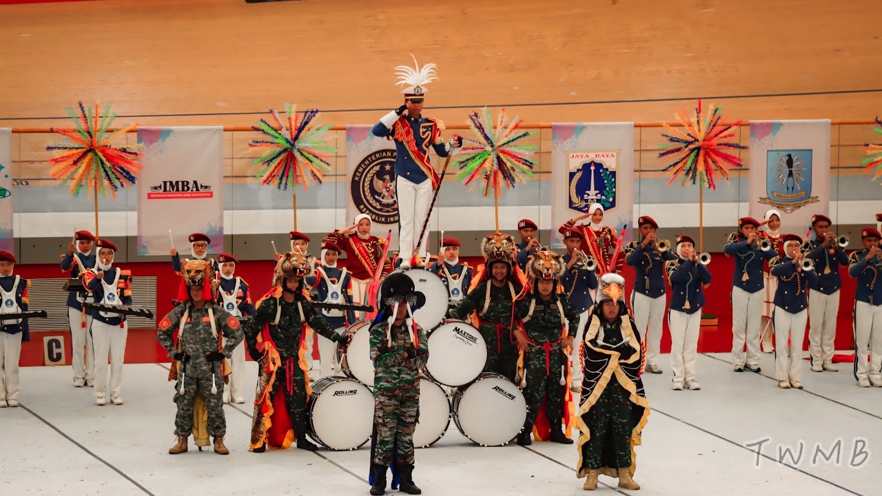 Drum Corps Military Style Satya Bhakti 2｜WAMSB 2025 #Indonesia #Jakarta｜Marching Brass Ensemble