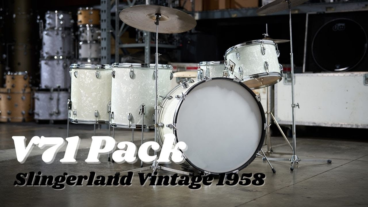 Roland V71 Expansion Pack Demo: Slingerland Vintage 1958
