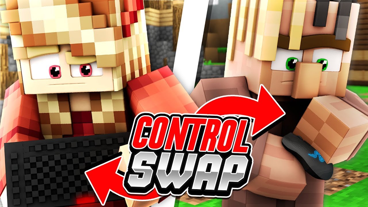 CONTROL SWAP WITH AREUMADLOL! [Hypixel Sky Wars]