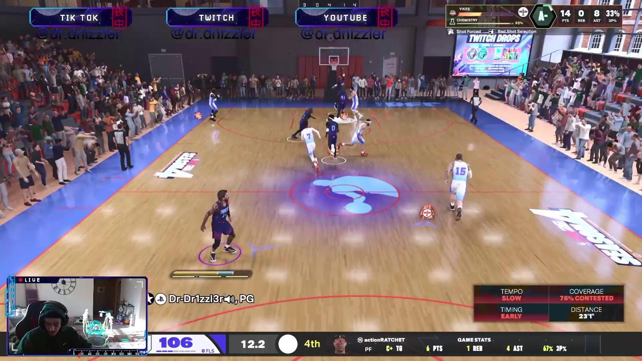 HES BACKKKKK!!!! Some chill 2k gameplay