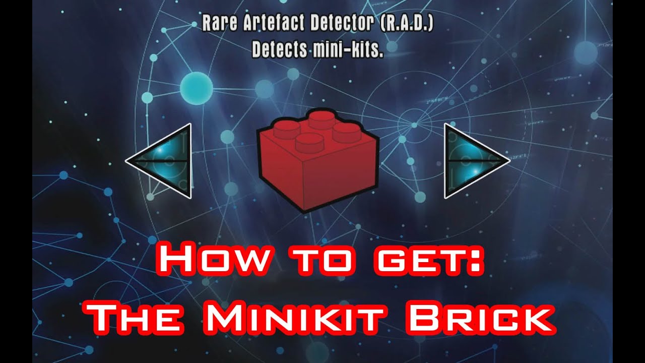 LEGO Dimensions - How to get: Red Brick Detects Minikits (Rare Artefact Detector)