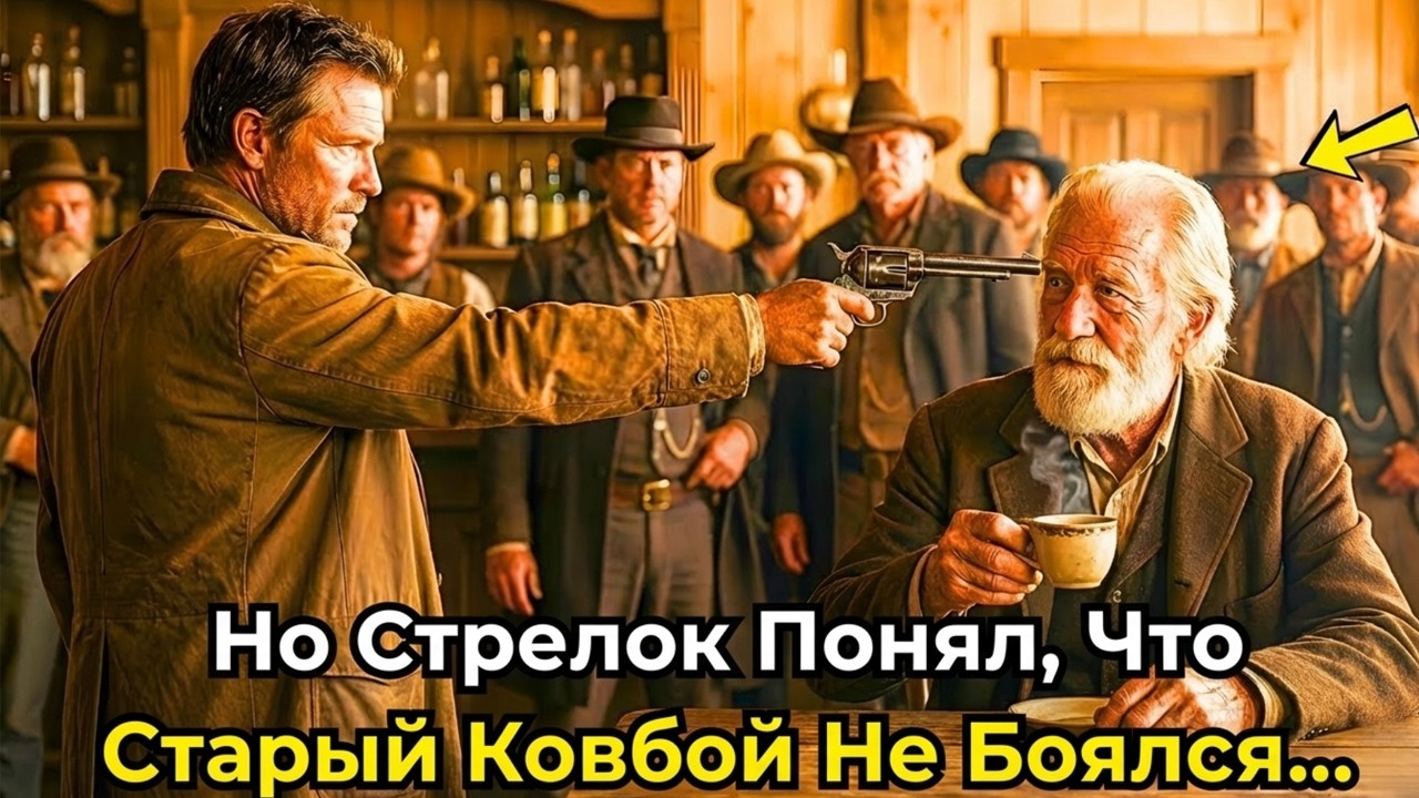 «Сынок, ты ВЫБРАЛ не тот СТОЛ», — прошептал он, когда стрелок понял, что старый КОВБОЙ совсем не