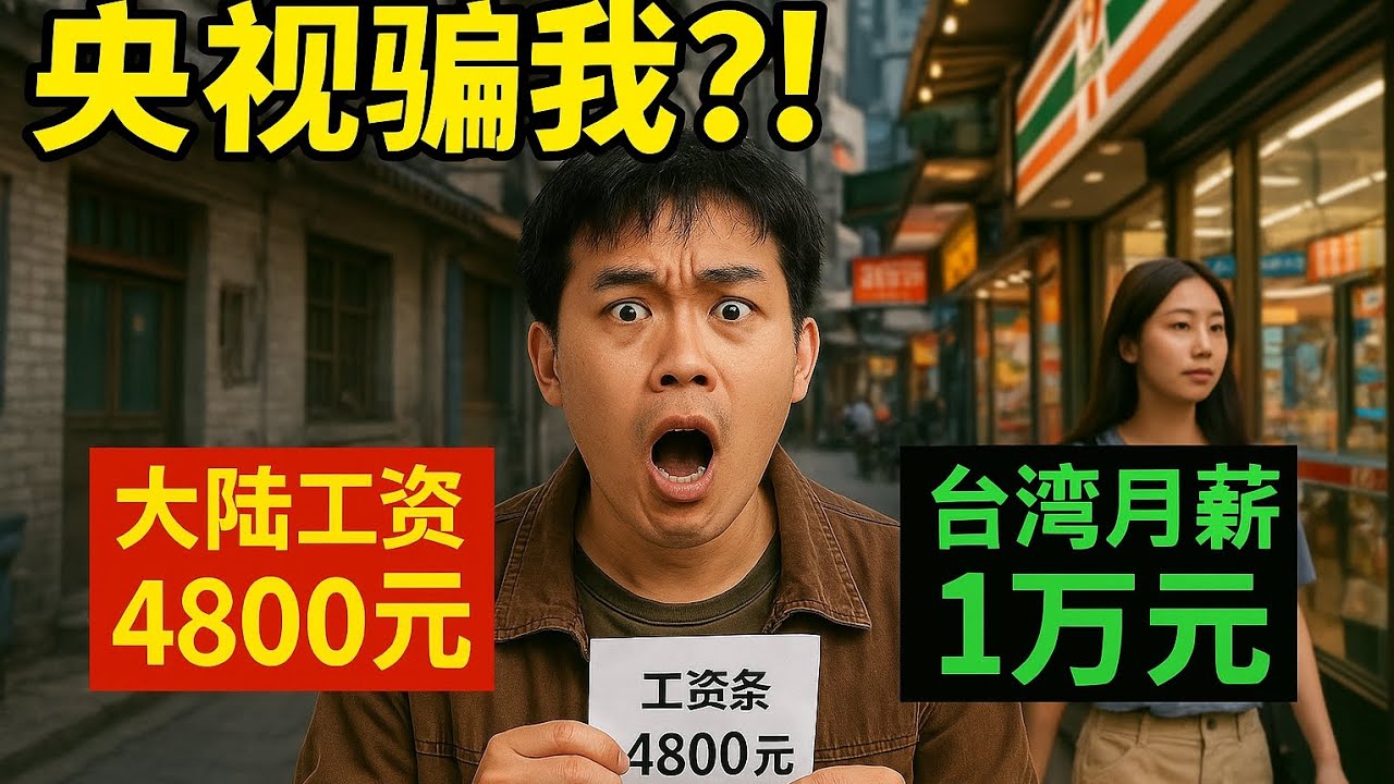 大陆打工仔赴台‘扶贫’，结果被1万月薪震撼教育！