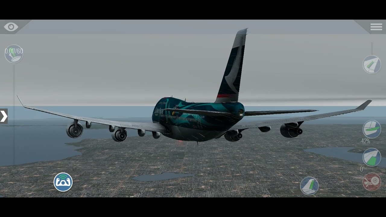 Dessa vez o aviao pousou.