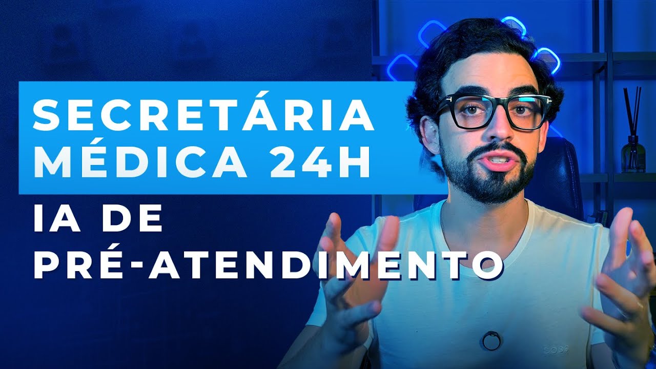 Secretária Médica 24h IA de Pré Atendimento
