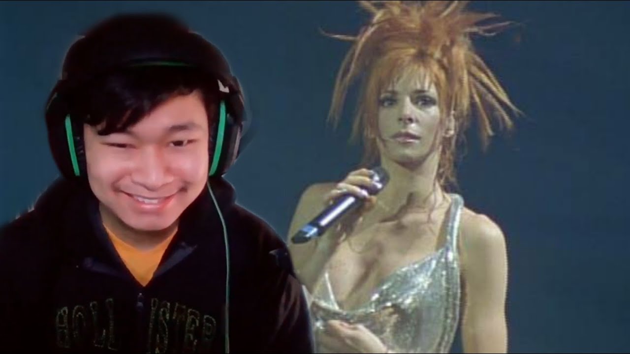 Mylène Farmer --  Rêver   1996   (Live a Bercy)    | Ricky life FIRST reaction