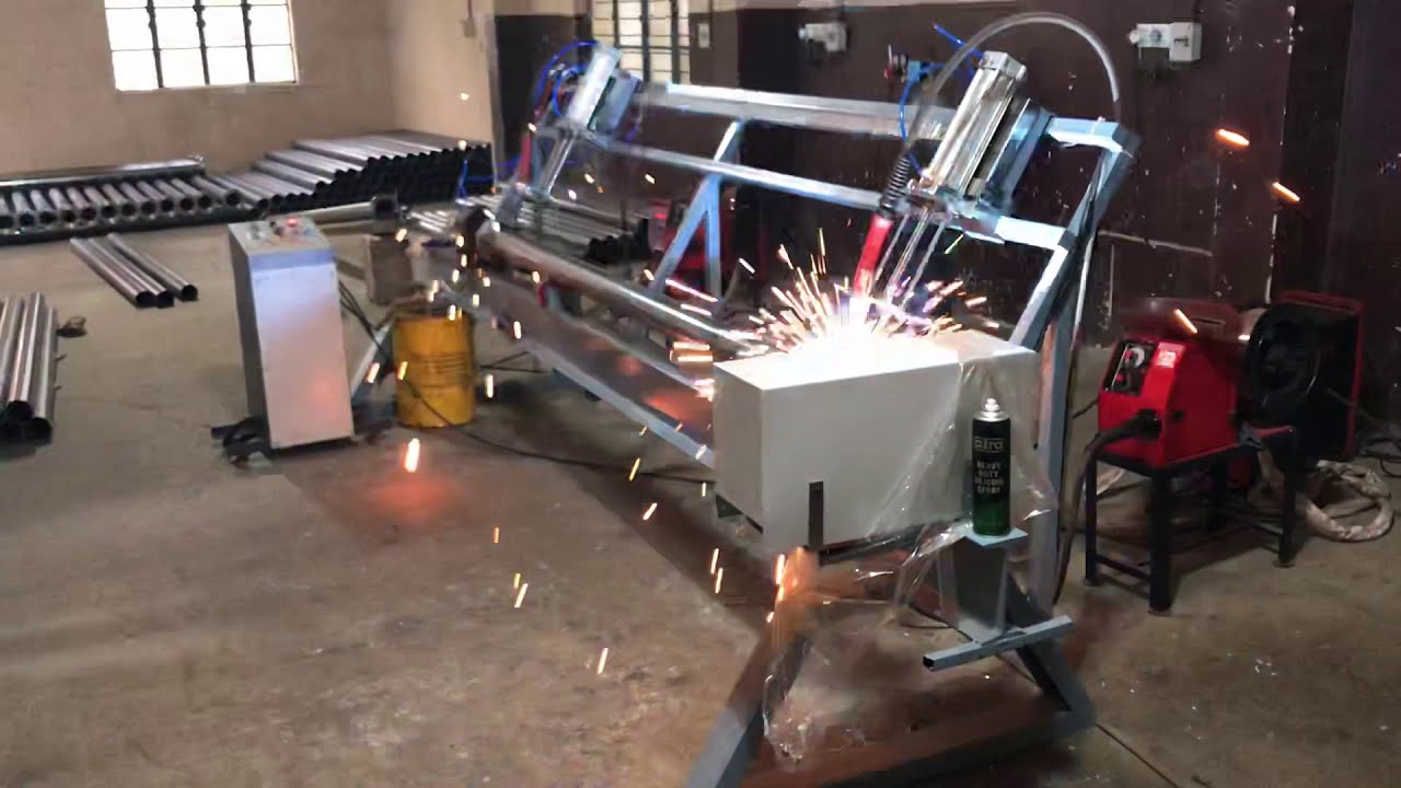 automatic welding machine for flanges and pipes