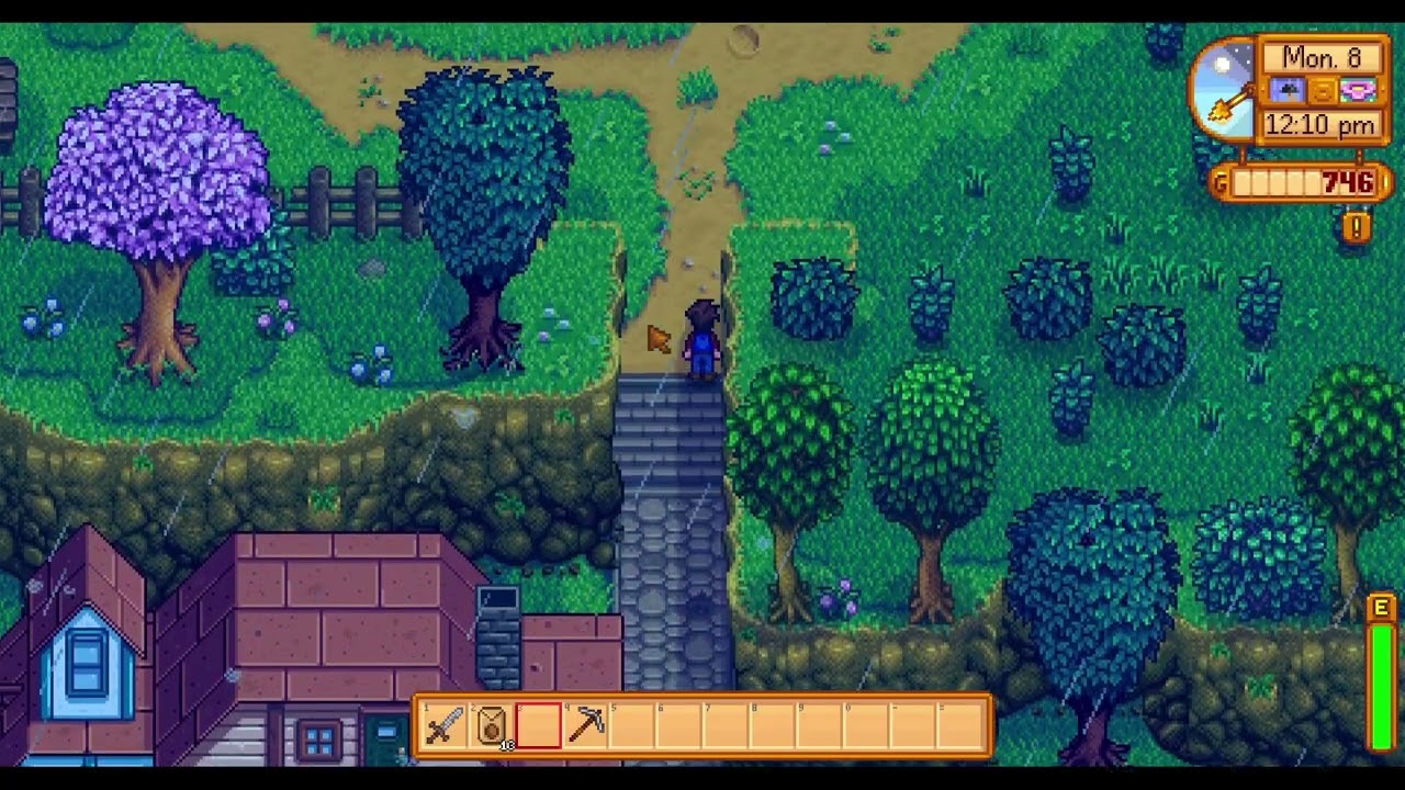Stardew Valley But I can only play when its that season and that day : Spring Day 8