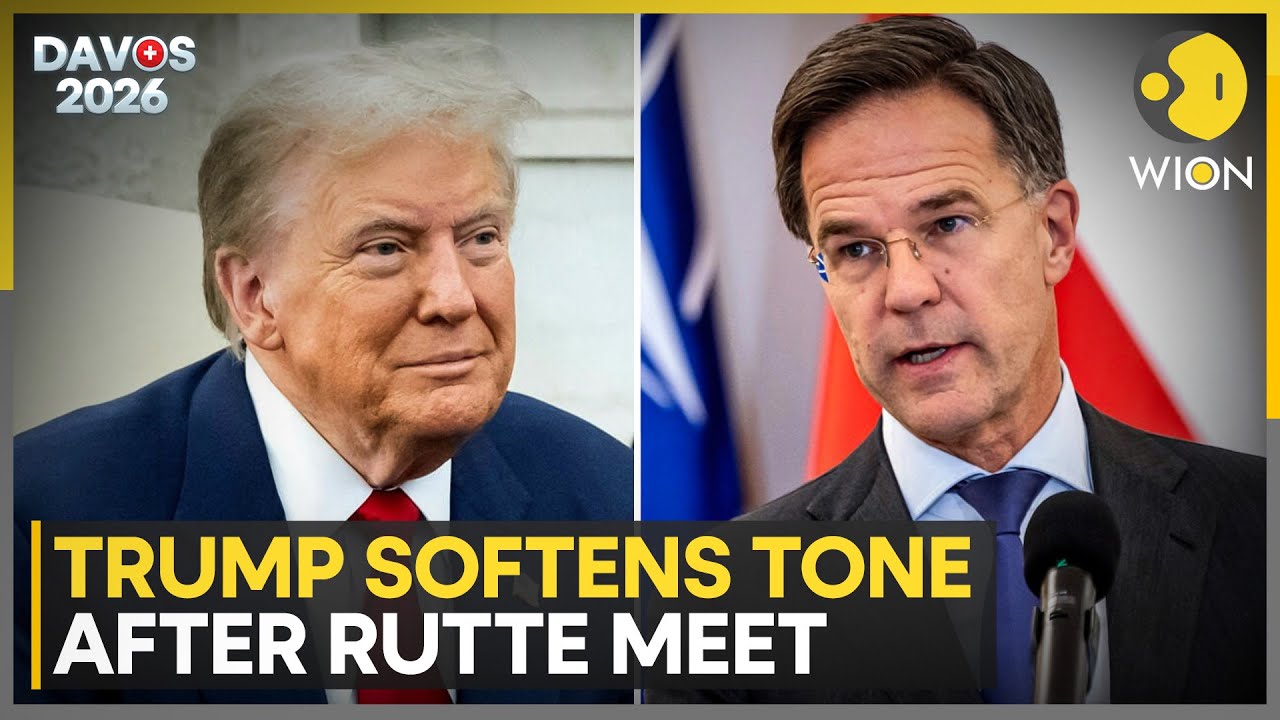 US President Softens Tone After Rutte Meet | Trump Says Greenland Deal Gets All | WION