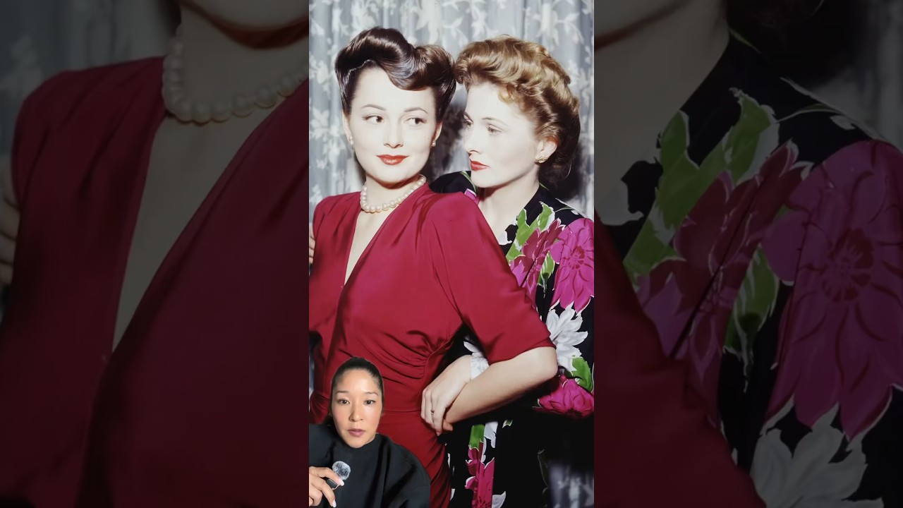 Olivia de Havilland & Joan Fontaine&rsquo;s sister feud was legendary #entertainment #hollywood #part1 of4