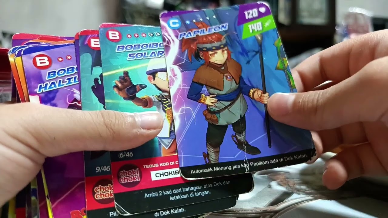 Jom kita tengok kad boboiboy