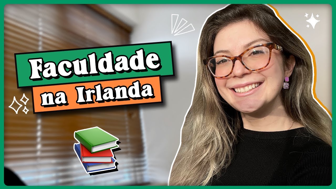 COMO É CURSAR FACULDADE NA IRLANDA / Minha experiência + indicação de College 😉🤩☘️📚