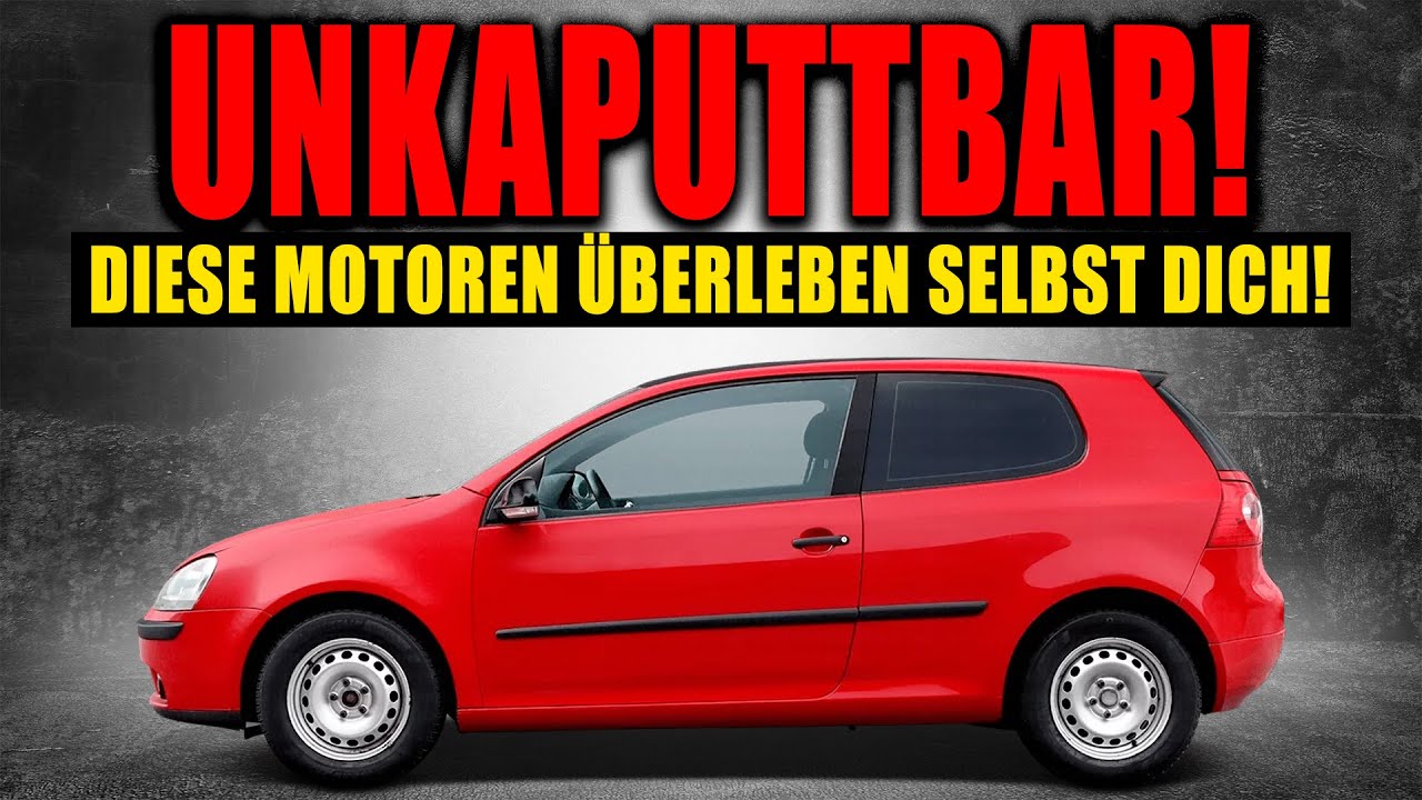 Diese 7 Autos überleben dich – aber nur mit dem richtigen Motor!