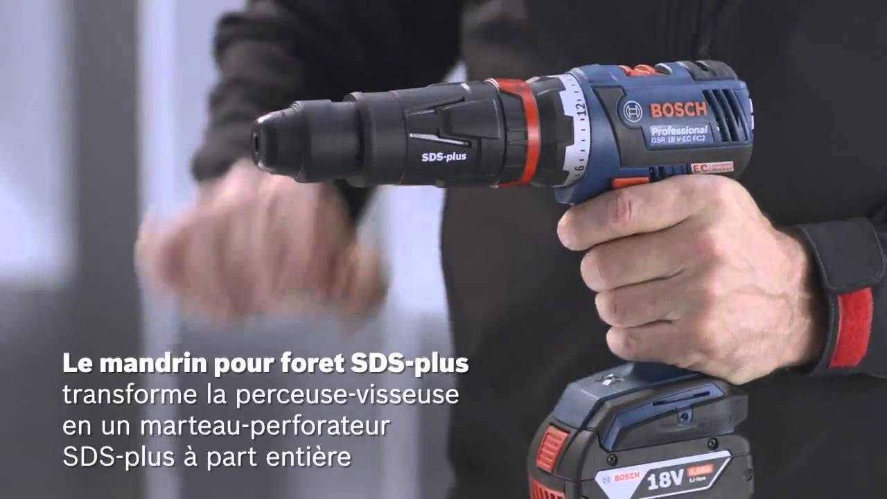 Perceuse visseuse sans fil 14,4V & 18V GSR18V-EC FC2