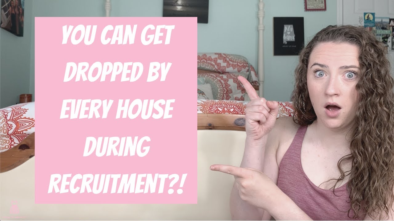 Getting released from recruitment OPTIONS and ADVICE | Sorority Recruitment 101