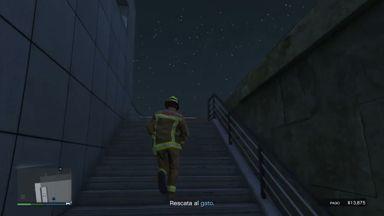 Grand Theft Auto V Firefighter task (GTA V BOMBERO)