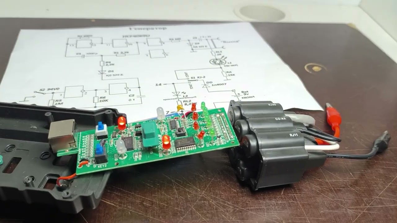 Доработка кабель-трекера Mastech MS6813T | Updating the Mastech MS6813T cable tracker
