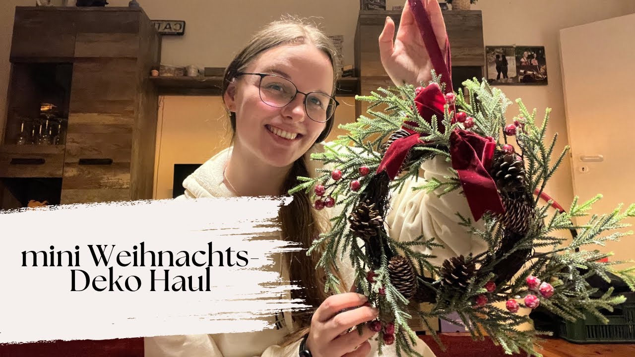 mini Weihnachtsdeko Haul #kik #aldi  | cathyysch