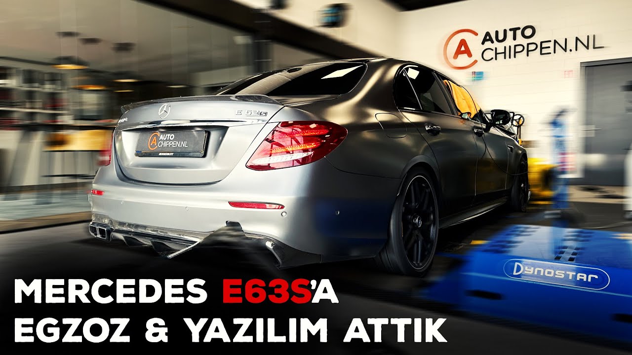 Downpipe Intake ve CPC Yazılım ile Kaç Beygir Oldu? - Mercedes E63s Stage 2+ Tuning Dyno Test
