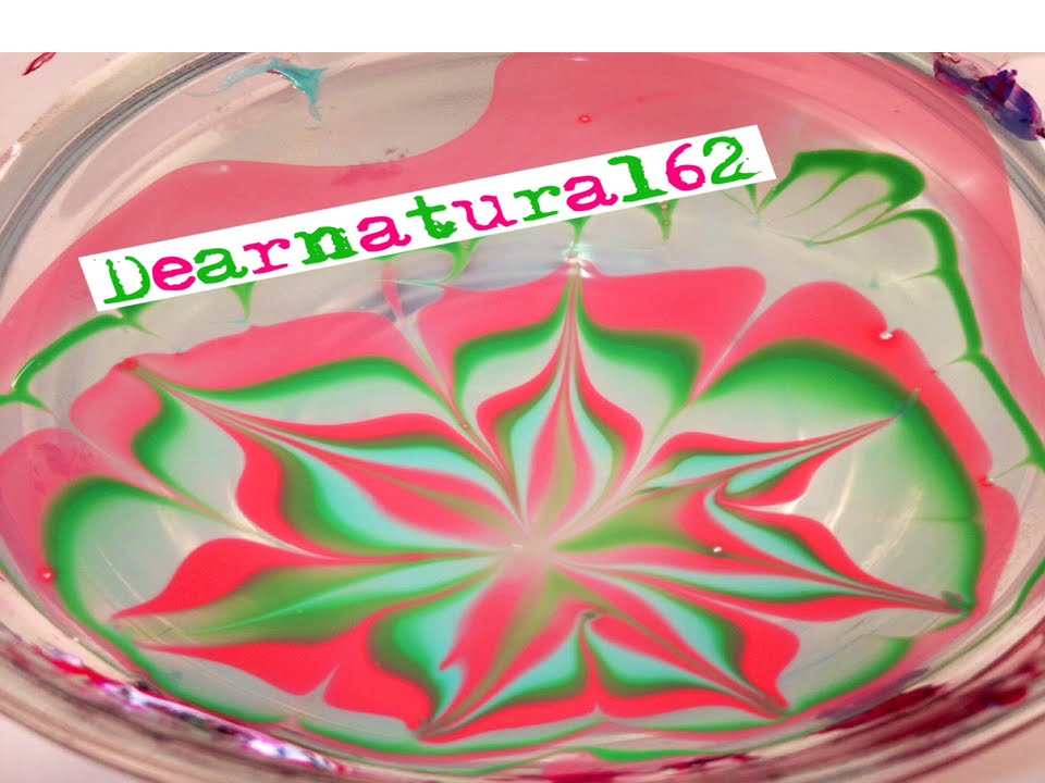 NAIL ART - WATER MARBLE SHOUT OUT | Dearnatural62