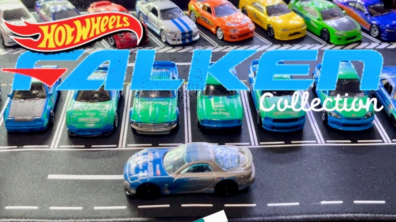 Hot Wheels Falken Collection Cars