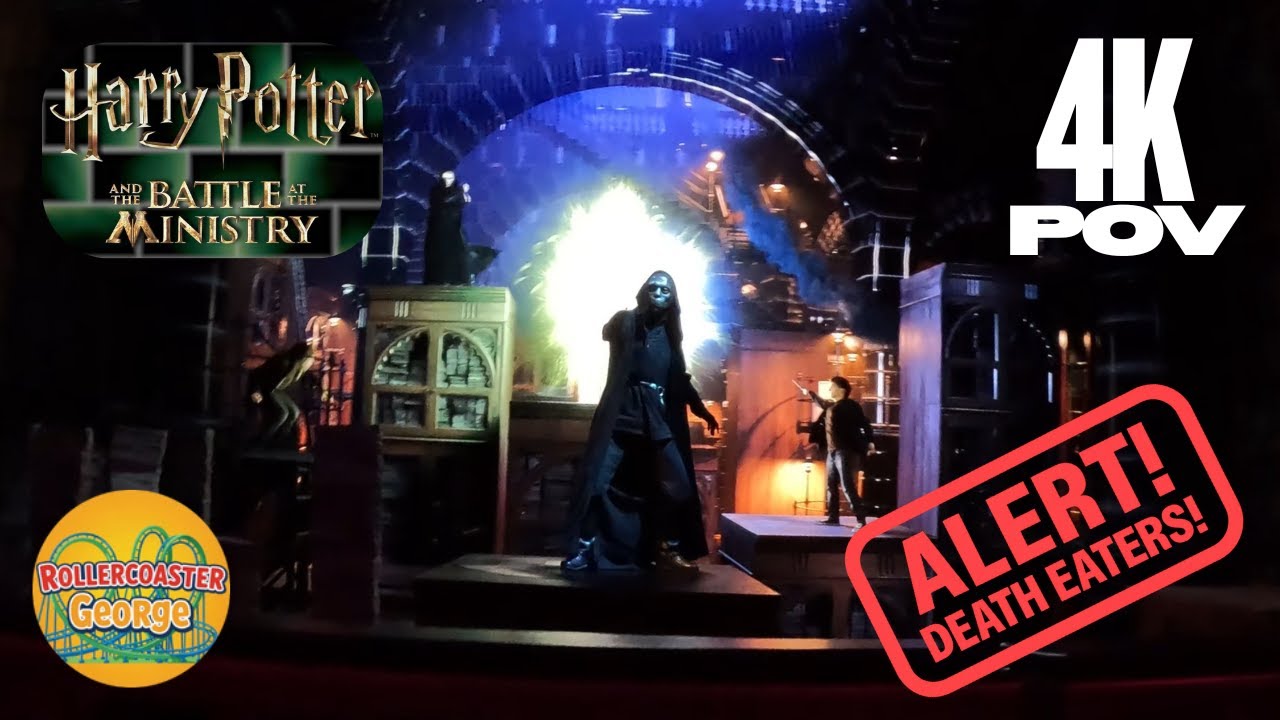 HARRY POTTER AND THE BATTLE AT THE MINISTRY ON-RIDE 4K POV - NOVEMBER 2025 - UNIVERSAL EPIC UNIVERSE