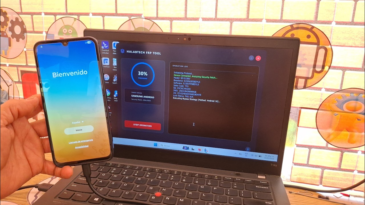 Eliminar cuenta google Samsung A15 Android 16 👉 Método mas nuevo Funciona al 100%