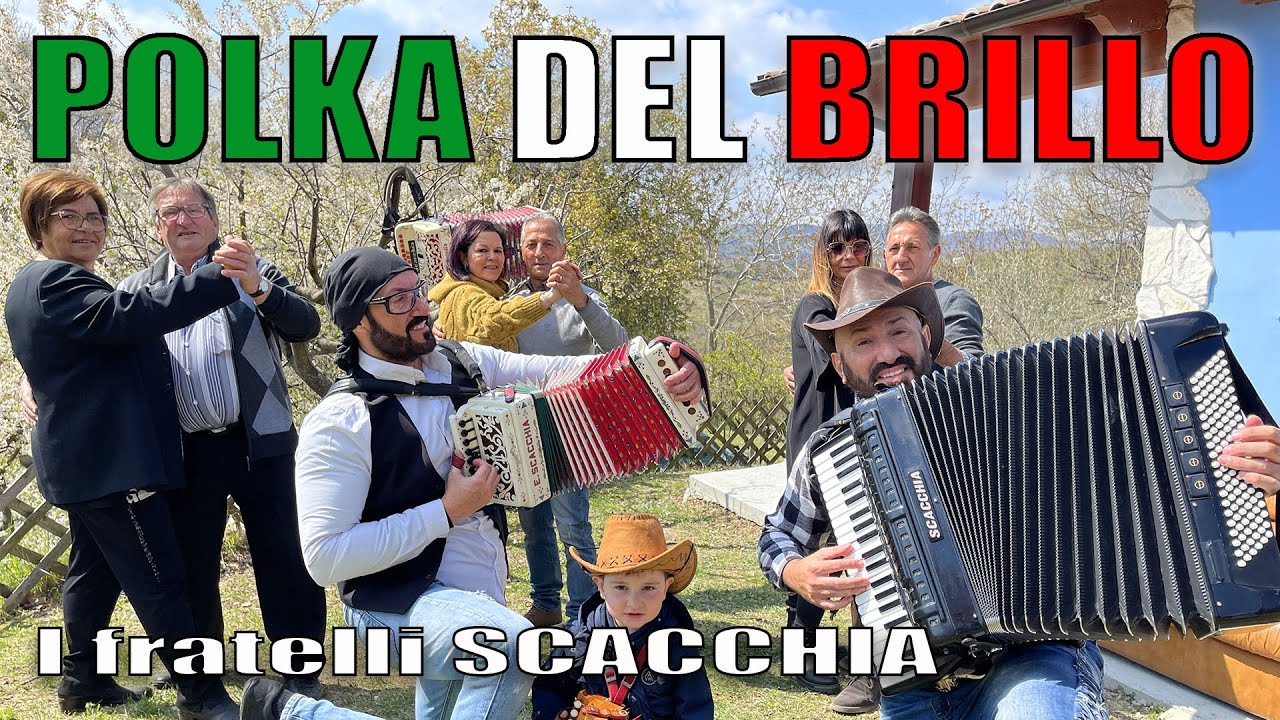 POLKA DEL BRILLO - NICOLA SCACCHIA campione mondiale di organetto (composizione di Enzo Scacchia)