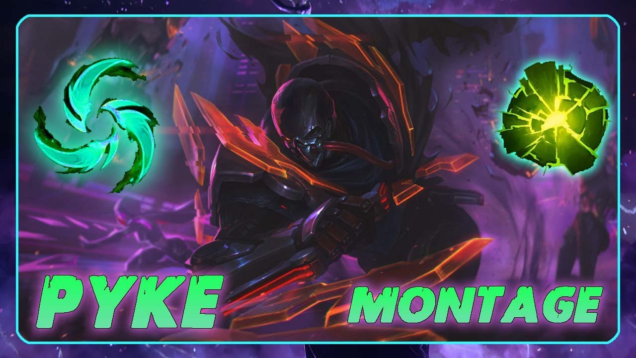 PYKE MONTAGE - SATISFYING PENTAKILL - Lol Carry All