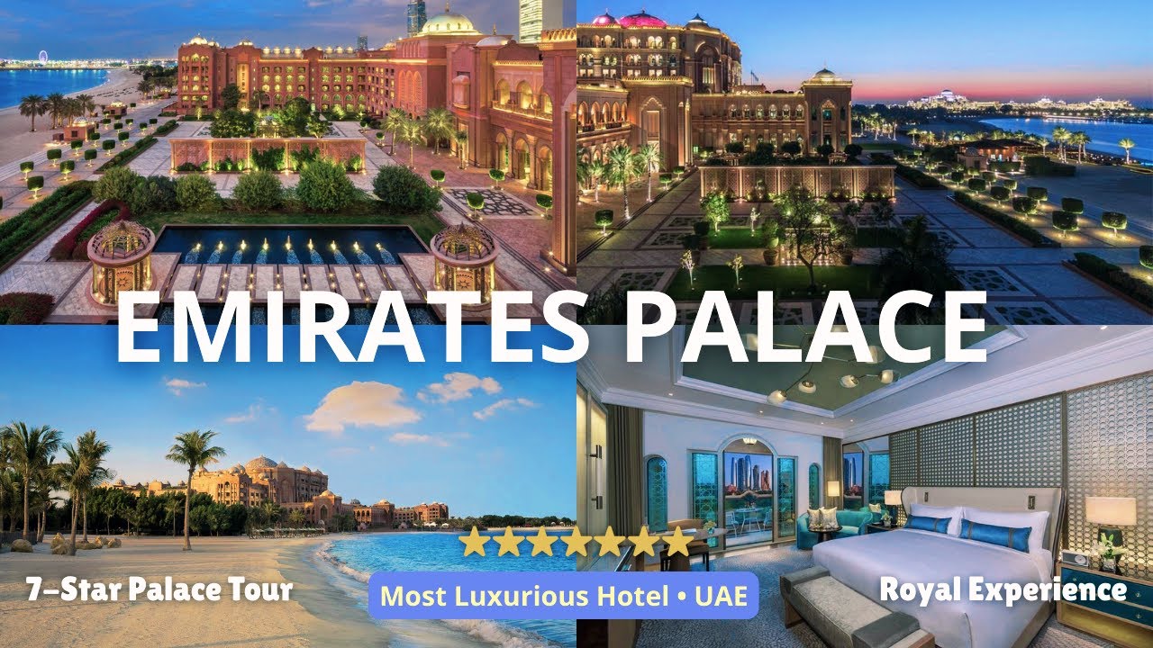 Emirates Palace Абу-Даби | 7-звёздочный ультра-люксовый отель за $3 миллиарда – ОАЭ