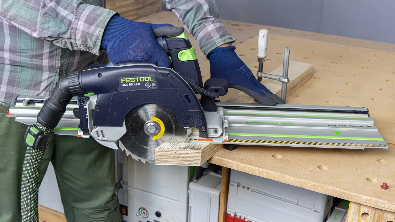 Festool HKC 55 KEB – test mobilnej pilarki z KickbackStop